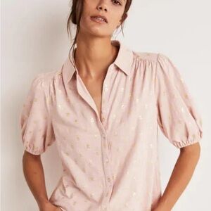 Boden Puff Sleeve Shirt